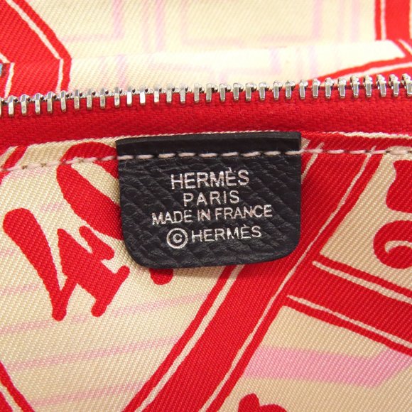 HERMES Azap Silk Long Indigo Wallet Epson Blue - Picture 6 of 11